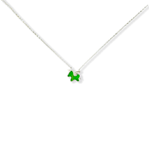 Collar de Jadeíta Birmana Natural de Grado A, Collar con Colgante de Jade Verde de Alta Calidad, Joyería de Jadeíta para Mujer (con Certificado) - Product Image 1