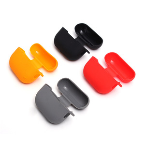 Funda para auriculares de color sólido, delgada, de 1,3 mm, funda protectora de silicona para auriculares Airpods Pro 3 2 1 Generation - Product Image 1