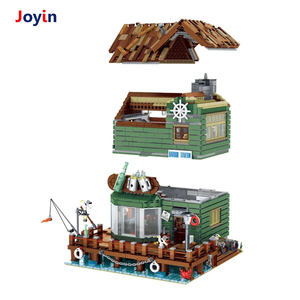 Juego de ladrillos Harbor Tavern de 3103 piezas para modelos detallados de bricolaje y exhibiciones de temática marítima, perfecto para coleccionistas avanzados - Product Image 4