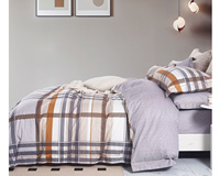 Housse de couette personnalisée imprimée, nouvelle collection de luxe, simple, double, queen, king, ensemble de 4 pièces, housse de couette, draps et taies d'oreiller