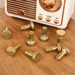 Изготовленные на заказ латунные ручки-переключатели для светильников по чертежам, замена поворотных выключателей света, детали, обработанные на станках с ЧПУ - Product Image 4