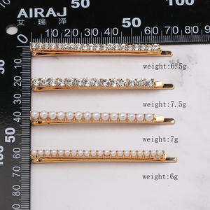 <span class=keywords><strong>Go</strong></span> Party – épingles à cheveux en perles de diamant pour filles, à la mode, avec lettre HAPPY, pinces à cheveux à fleurs, pinces à cheveux, Barrettes - Product Image 5