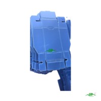 Boîte d'expédition en carton alvéolaire personnalisée par le fabricant, étanche et résistante à l'humidité, en plastique PP, pliable et empilable