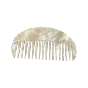 Diskon besar-besaran sisir rambut janggut gigi lebar asetat termurah - Product Image 2
