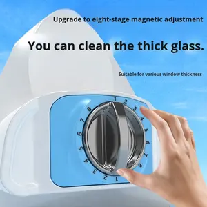 <span class=keywords><strong>Nettoyeur</strong></span> de vitres <span class=keywords><strong>magnétique</strong></span> <span class=keywords><strong>double</strong></span> face réglable pour bâtiments de grande hauteur, 5-25 mm, forte force <span class=keywords><strong>magnétique</strong></span>, outils de nettoyage des vitres - Product Image 3