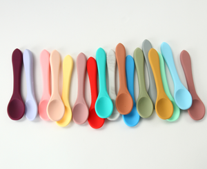 En Oferta, Cuchara y Tenedor de Silicona, Bolsa Misteriosa con 1 Bolsa de 50 Piezas en Promoción, Seguridad 100%, Grado Alimenticio Libre de BPA, 50 Piezas de Silicona Mixta para Bebés - Product Image 5