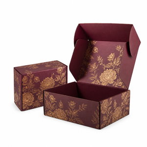 Caja de Cartón Corrugado Kraft para Envíos por Correo, Reciclable, Impresa Personalizada, para Ropa, en Oferta - Product Image 2
