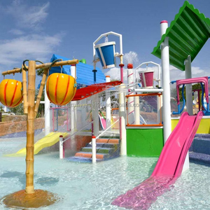 Prix d'usine parc <span class=keywords><strong>aquatique</strong></span> en plein air <span class=keywords><strong>jeux</strong></span> piscine enfants taille personnalisée en fibre de verre Splash Pad - Product Image 3