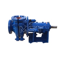 Pompe résistante extérieure centrifuge de mine d'or de boue de boue du moteur électrique 45kw à vendre