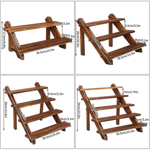 Chất Lượng Cao Bền Mạnh Mẽ Bằng Gỗ Ba-Tiered Hiện Đại Dễ Dàng Lắp Ráp Hộ Gia Đình Các Mặt Hàng Đồ Chơi Lưu Trữ Hiển Thị Giá Và Đồ Trang Sức Chủ - Product Image 5