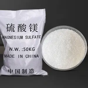 Sulfato de magnesio Hepta Sulfato de magnesio Heptahidratado 0,1-1mm Mejor precio Sales de Epsom