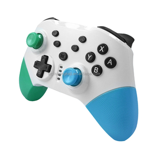 Không Dây BT điều khiển trò chơi sáu trục con quay hồi chuyển sốc kép rung joystick Gamepad tương thích cho NS chuyển đổi Lite OLED giao diện điều khiển - Product Image 6