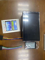 Lecteur multimédia automobile universel à écran tactile 7 pouces 2 Din, radio stéréo MP5 avec Bluetooth, caméra de recul, Mirror Link, FM/TF