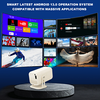 Venta al por mayor F06 Video Projecteur WIFI LCD Full HD 1080P LED Home Theater Proyector 4K Android 13 300 ANSI