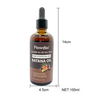 Minyak Rambut Batana Organik Alami Murni untuk Memulihkan Rambut Rusak untuk Penggunaan Sehari-hari Minyak Rambut Batana 100ml untuk Semua Jenis Rambut