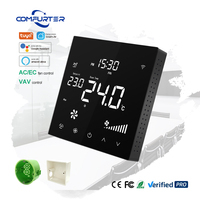 Comfurter Habitación inalámbrica Baja temperatura Alto límite 24V Modbus Ventana Ac Digital Hvac Remoto Shenzhen Ai Termostato inteligente