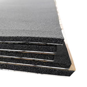 OEM tre In uno schermo acustico pannello In schiuma acustica composto schiuma di gomma + foglio di alluminio materiale In gomma butilica schiuma insonorizzata - Product Image 1