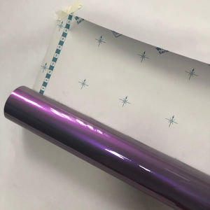 Film de protection de carrosserie gris violet foncé PET 2 mil, protection UV 99%, effet changeant de couleur, anti-rayures, sans bulles d'air pour LS 5 - Product Image 6