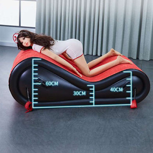 Cama Inflable Multifuncional <span class=keywords><strong>para</strong></span> Viajes, Playa, Sofá, Cama Plegable <span class=keywords><strong>para</strong></span> Dormitorio, Muebles Sexuales, Soporte <span class=keywords><strong>para</strong></span> <span class=keywords><strong>Posiciones</strong></span> Sexuales, Cama de PVC de Terciopelo - Product Image 3