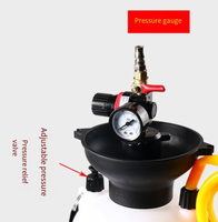 Pompe pneumatique d'injection et de remplissage d'huile 5L/8L la plus vendue, outil de remplissage d'huile de transmission