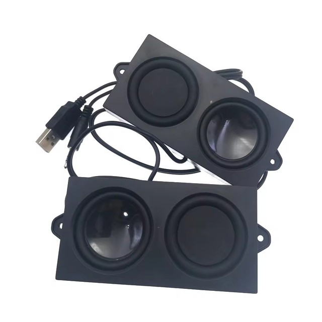 portable Mini speaker subwoofer 3/6 diaphragm for computer Laptops USB small speaker multimedia desktop audio DIY horn accessory