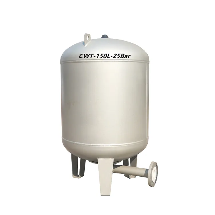 New 100L High Pressure Solar Water Tank Stainless and Carbon Steel Expansion Pressurized Vessel
