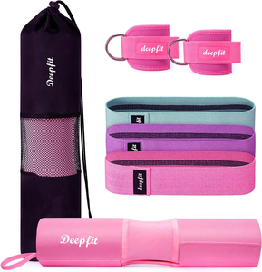 <span class=keywords><strong>Kit</strong></span> de Pilates con Logotipo Personalizado, <span class=keywords><strong>Barra</strong></span> de Espuma para Sentadillas, Almohadilla Protectora para Barras con Correa para Tobillo, Cinturón de Levantamiento de Pesas para Hip Thrusts - Product Image 2
