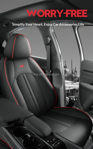 Coprisedili Auto in Pelle Nera alla Moda, Personalizzati e Avvolgenti per <span class=keywords><strong>Hyundai</strong></span> Sonata 2020-2026, Set Completo per un Upgrade Elegante degli <span class=keywords><strong>Interni</strong></span> Auto - Product Image 2