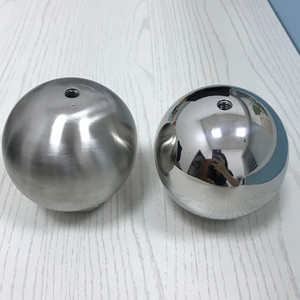 10cm bóng thép mờ với lỗ vòi/lỗ khác nhau quả cầu thép không gỉ - Product Image 1