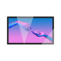 Moniteur LCD industriel mural extérieur Full HD 21,5 pouces 1000 nits, dalle IPS 1920x1080, lecture USB