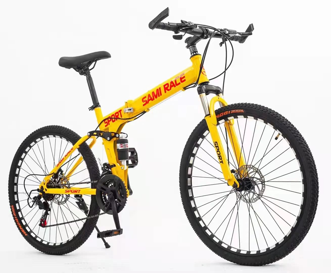 2022กีฬายอดนิยมสไตล์จักรยานเสือภูเขาจักรยานเสือภูเขา27.5โลหะผสมสีดำสีส้ม
