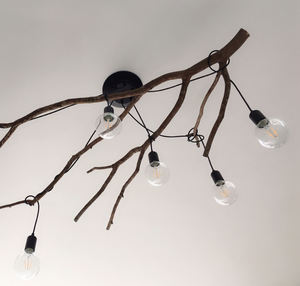 8 lumière Pendentif En Métal Noir Araignée Lustre pour Salon Café Magasins de Vêtements - Product Image 5