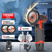 Nouvelle mini-meuleuse sans fil au lithium-ion de 12 V, 3 pouces, pour la découpe, le ponçage et le polissage, meuleuse d'angle
