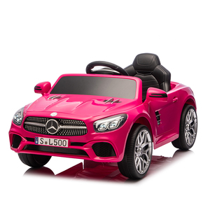 Voiture électrique pour enfants Mercedes-Benz SL500 sous licence, grande <span class=keywords><strong>taille</strong></span>, monoplace, 12V, avec télécommande 2.4G, voiture à pédales pour enfants, voiture Mercedes pour enfants - Product Image 1