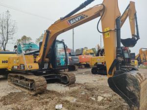 Offre Spéciale : Excavatrice Sany 135c d'occasion en excellent état, matériel de construction, godet de 0,5 m³, poids opérationnel de 13800 kg, modèle 2022, prix bas - Product Image 3