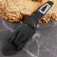 Couteau à lame fixe en acier D2, manche en G10, pour le camping en plein air, la survie, la chasse, tactique, EDC, portable, OEM personnalisable