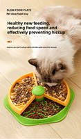VaryWell Nouveau Jouet d'Exercice Interactif Écologique Anti-Fuite pour Chiens et Chats, Distributeur de Nourriture et Puzzle d'Entraînement IQ
