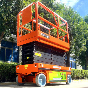 Ce 6m 8m 10m 12m 14m 16m Skylift automático elevador móvil andamio elevador de tijera hidráulica plataforma capaz de coche para trabajo aéreo - Product Image 3