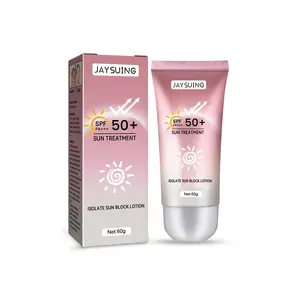 Jaysuing Facial Sunscreen Anti-UV Protection Refreshing Breathable Whitening Sun Cream Outdoor Sport Sun GG