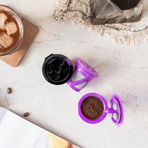 Capsules en <span class=keywords><strong>papier</strong></span> écologiques réutilisables pour les cafetières Keurig, sans BPA, compatibles avec les modèles universels 1.0 et 2.0 Keurig, rechargeables - Product Image 2