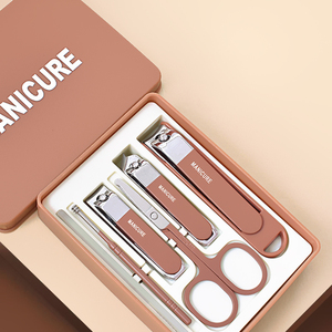 Chất Lượng Cao Biểu Tượng Tùy Chỉnh Cắt Móng Tay Móng Chân Kit Làm Móng Tay Móng Tay Clipper Set Bán Buôn Cho Nam Giới - Product Image 5