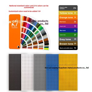 Modern Eco-Friendly Metal <strong>Pegboard</strong> <strong>Display</strong> Rack Square Hole <strong>for</strong> Kitchen Wall Hanging Hardware Tool Storage Includes Tool <strong>Hook</strong> - Product Image 6