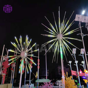 Shining IP65 Waterproof <b>LED</b> Firework <b>Tree</b> <b>Lights</b> with Customizable Color for Landscape and Festival Displays - Product Image 5