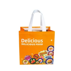 Envase de aluminio con asa para llevar comida: pollo frito, hamburguesas, papas fritas, aislamiento térmico, catering comercial - Product Image 5
