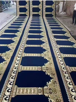 Rouleaux de moquette mur à mur pour mosquées, églises et lieux de prière islamiques, personnalisés, de haute qualité, OEM