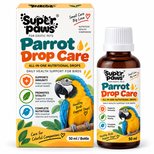 Gocce per la Cura degli Occhi Multivitaminiche per Pappagalli, Piccioni, Canarini - Sicure, ad Assorbimento Rapido, Liquido per la Pulizia degli Occhi <span class=keywords><strong>e</strong></span> la Cura della Rossore - Product Image 1