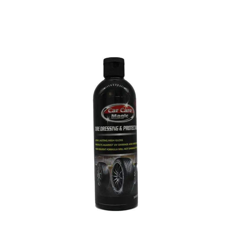 Yre ressing & rotectant, IRE & RIM Gel para plástico y ubber, estore y enew con Factory fresh, wet-Black Shine