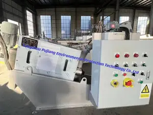 Dehydrator Dehydration PJEP Ryde Stainless Volute Sludge Dewatering Dehydrator Dehydration System Drying Wastewater Treatment Machine For Industrial