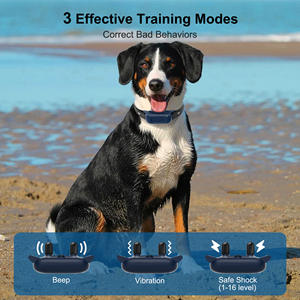 Echte Fernbedienung Elektronisches Hunde <span class=keywords><strong>training</strong></span> Halsband <span class=keywords><strong>Bark</strong></span> Stopper Pet Supplies - Product Image 4