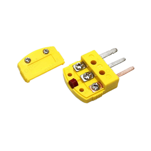 Enchufe de termopar de resistencia térmica tipo K, enchufe RTD de tres pines Pt100 TPJ/OTP/K/1/F, accesorios de conector - Product Image 2